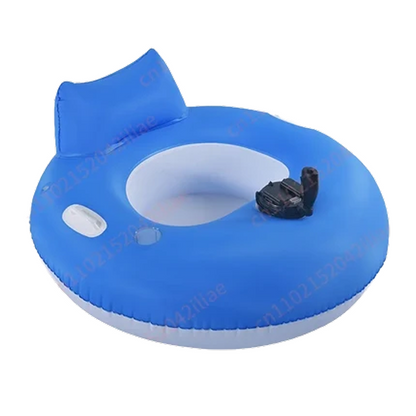 Electric Inflatable Floating Lounge Chair with Water Thruster