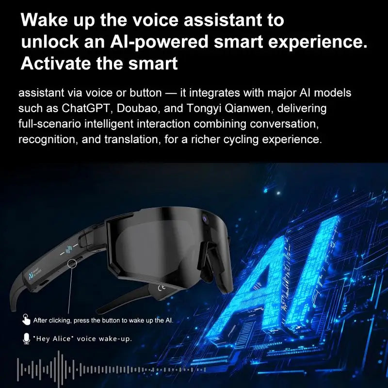 Xiaomi AI Smart Glasses with 1080P Camera, 8MP Photos, Dual Mic & 32GB Storage