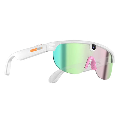 AI Smart HD 800W Camera Bluetooth Call Translation Video with Translation Sunglasses Call Music HD Color Change Sports Glasses