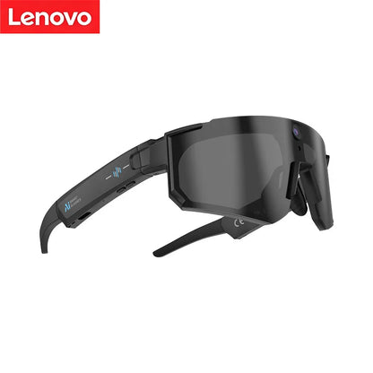 Lenovo AI Smart Camera Glasses with Anti-Shake Recording for Cycling & Outdoor Sports