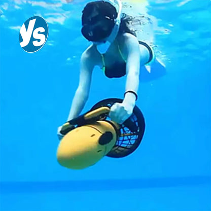 Premium Electric Diving Scooter - Dual-Speed 500W Water Propeller for Underwater Exploration & Pool Sports Equipment