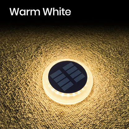 Solar Driveway Lights Solar Dock Lights Blue Solar Deck Lights Outdoor IP68 Waterproof Stick Pathway Outdoor Solar Deck Lights