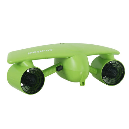 26.4LB Strong Thrust Underwater Scooter, 600W Motor 3.4MPH Speed, 45Min Runtime 2 Speed Modes, Portable Sea Dive Booster for Snorkeling Pool Ocean