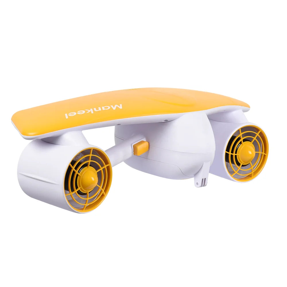 26.4LB Strong Thrust Underwater Scooter, 600W Motor 3.4MPH Speed, 45Min Runtime 2 Speed Modes, Portable Sea Dive Booster for Snorkeling Pool Ocean