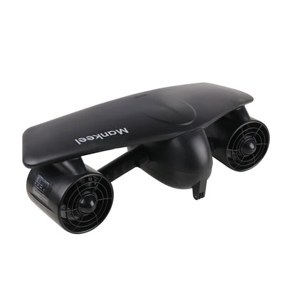 26.4LB Strong Thrust Underwater Scooter, 600W Motor 3.4MPH Speed, 45Min Runtime 2 Speed Modes, Portable Sea Dive Booster for Snorkeling Pool Ocean